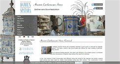 Desktop Screenshot of poele-en-faience.com